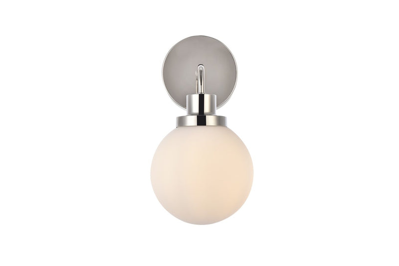 Elegant Lighting - LD7030W8PN - One Light Bath - Hanson - Polished Nickel