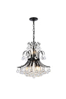 Elegant Lighting - V8001D19BK/RC - Ten Light Pendant - Toureg - Black