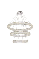 Elegant Lighting - 3503G41LC - LED Chandelier - Monroe - Chrome