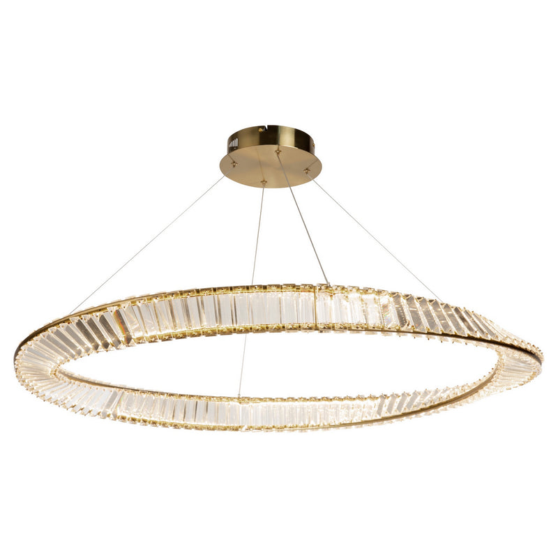 LED Pendant<br /><span style="color:#4AB0CE;">Entrega: 4-10 dias en USA</span><br /><span style="color:#4AB0CE;font-size:60%;">PREGUNTE POR ENTREGA EN PANAMA</span><br />Collection: Stella<br />Finish: Brushed Brass