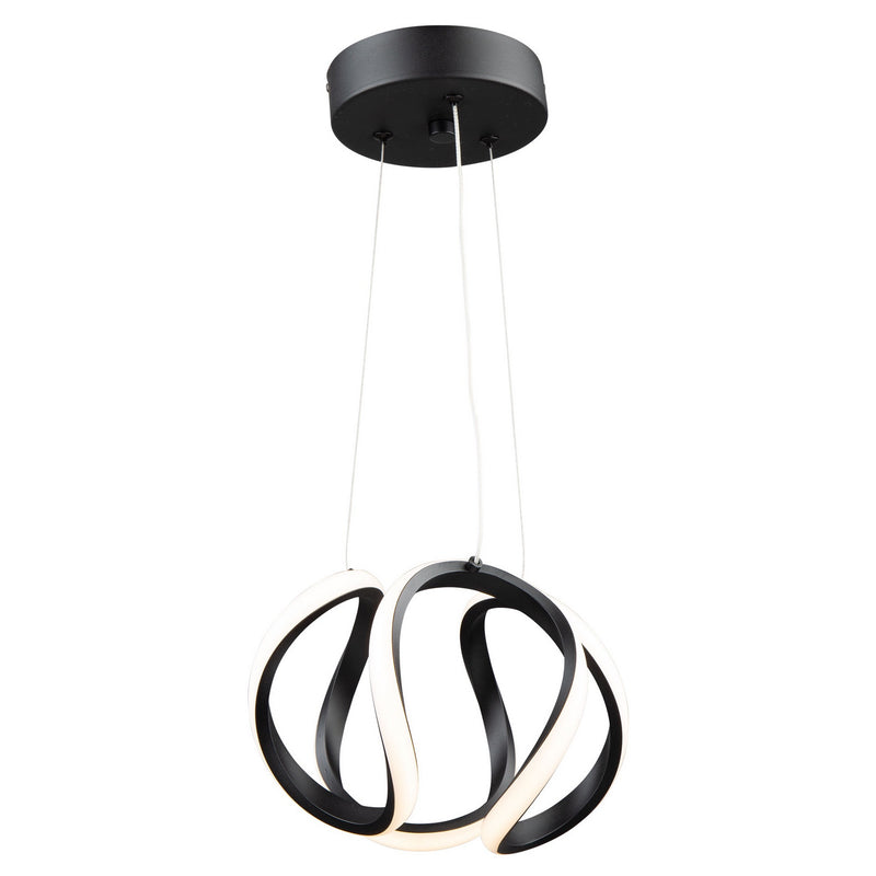 LED Pendant<br /><span style="color:#4AB0CE;">Entrega: 4-10 dias en USA</span><br /><span style="color:#4AB0CE;font-size:60%;">PREGUNTE POR ENTREGA EN PANAMA</span><br />Collection: Mira<br />Finish: Black