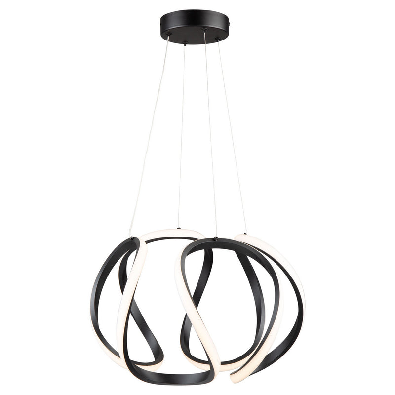 LED Pendant<br /><span style="color:#4AB0CE;">Entrega: 4-10 dias en USA</span><br /><span style="color:#4AB0CE;font-size:60%;">PREGUNTE POR ENTREGA EN PANAMA</span><br />Collection: Mira<br />Finish: Black