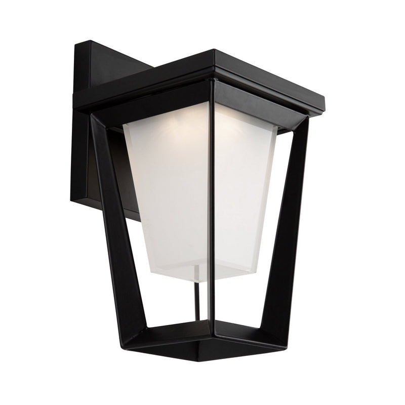 LED Outdoor Wall Mount<br /><span style="color:#4AB0CE;">Entrega: 4-10 dias en USA</span><br /><span style="color:#4AB0CE;font-size:60%;">PREGUNTE POR ENTREGA EN PANAMA</span><br />Collection: Waterbury<br />Finish: Black
