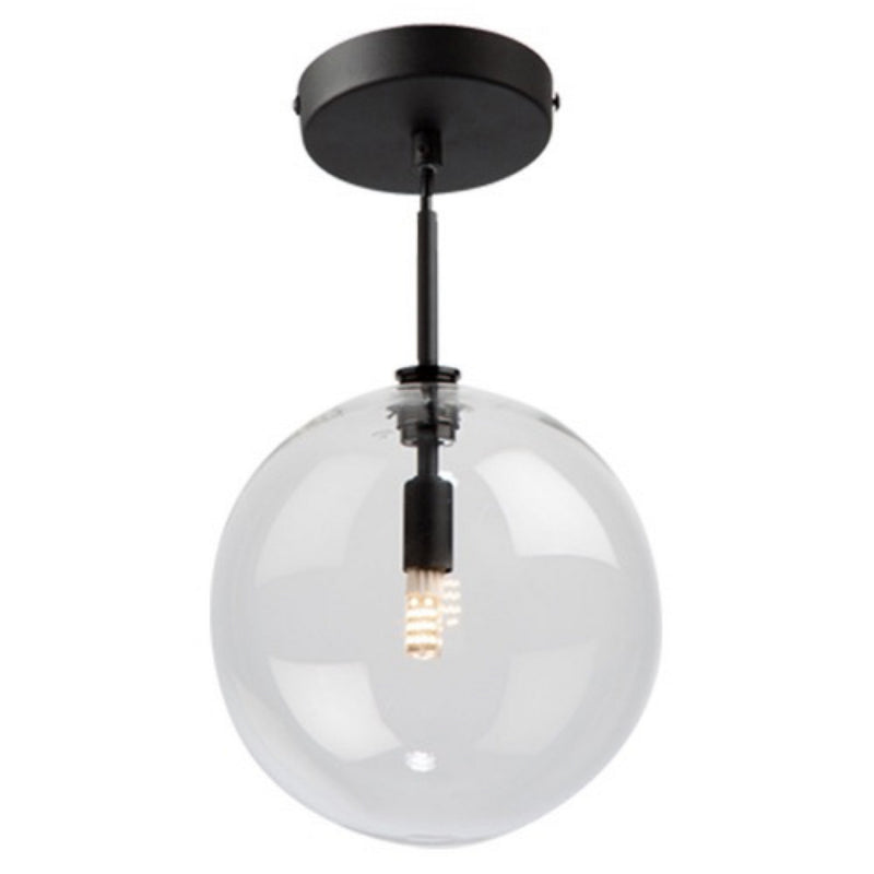 Artcraft Canada - SC13190BK - One Light Semi-Flush Mount - Pinpoint - Black