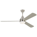 60" Ceiling Fan<br /><span style="color:#4AB0CE;">Entrega: 4-10 dias en USA</span><br /><span style="color:#4AB0CE;font-size:60%;">PREGUNTE POR ENTREGA EN PANAMA</span><br />Collection: Streaming<br />Finish: Brushed Steel