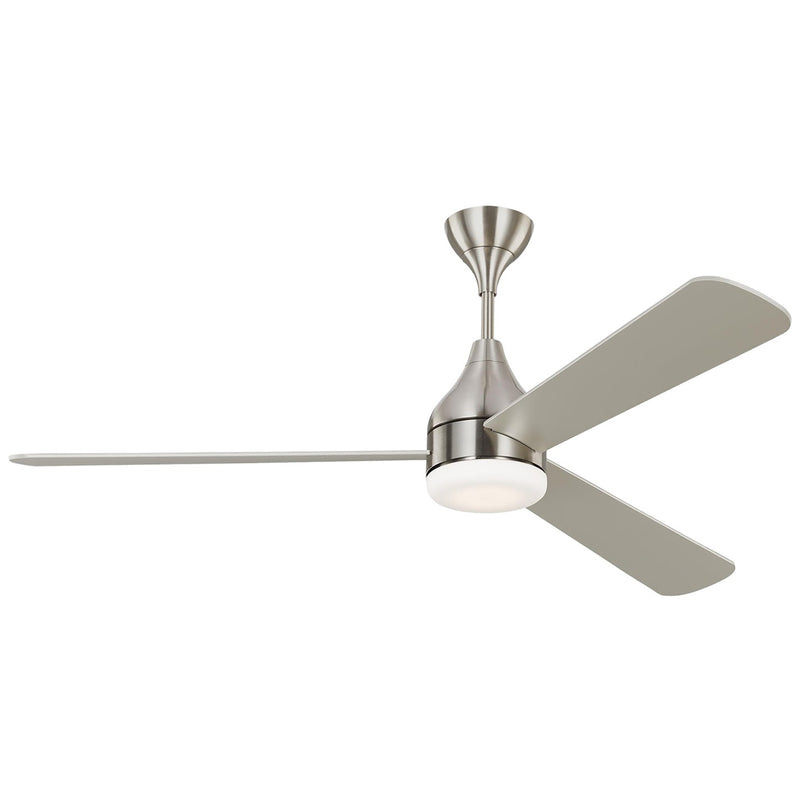 60" Ceiling Fan<br /><span style="color:#4AB0CE;">Entrega: 4-10 dias en USA</span><br /><span style="color:#4AB0CE;font-size:60%;">PREGUNTE POR ENTREGA EN PANAMA</span><br />Collection: Streaming<br />Finish: Brushed Steel