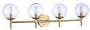 Minka-Lavery - 2794-695 - Four Light Bath - Auresa - Soft Brass