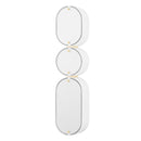 Corbett Lighting - 393-03-SWH/VB - Three Light Wall Sconce - Opal - Soft White/Vintage Brass