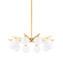 Corbett Lighting - 402-10-VB - LED Chandelier - Astra - Vintage Brass