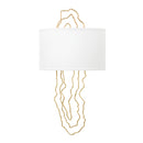 Corbett Lighting - 404-02-VGL - Two Light Wall Sconce - 5th Avenue - Vintage Gold Leaf