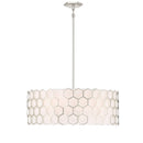 Six Light Pendant<br /><span style="color:#4AB0CE;">Entrega: 17-18 semanas en USA</span><br /><span style="color:#4AB0CE;font-size:60%;">PREGUNTE POR ENTREGA EN PANAMA</span><br />Collection: Missing Link<br />Finish: Polished Nickel