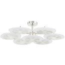 Corbett Lighting - 328-38-PN - LED Semi Flush Mount - Topaz - Polished Nickel