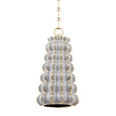 Corbett Lighting - 394-10-CGG - One Light Pendant - Esperanza - Ceramic Gloss Gray
