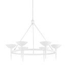 Troy Lighting - F2606-GSW - Six Light Chandelier - Cecilia - Gesso White