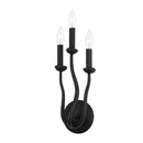 Troy Lighting - B1083-BI - Three Light Wall Sconce - Reign - Black Iron