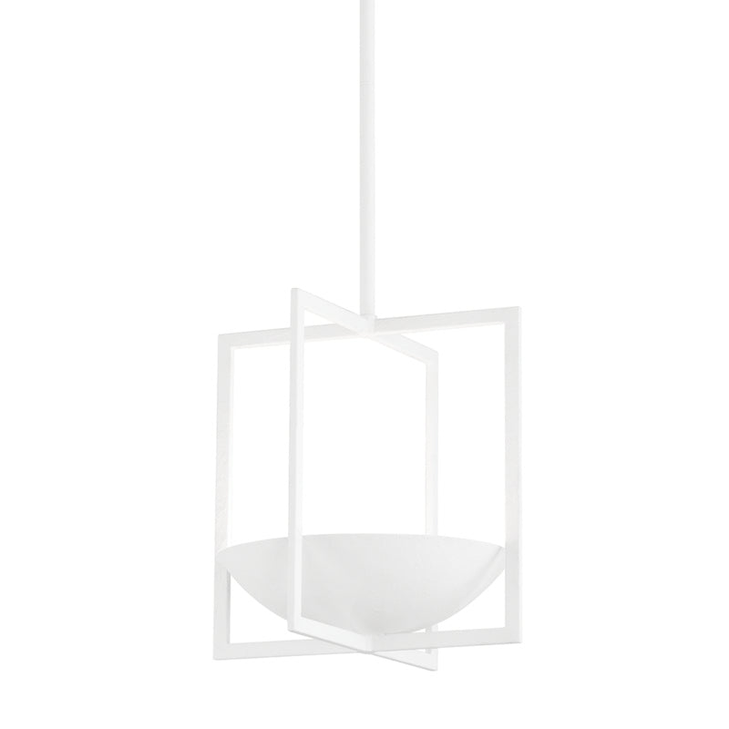 Troy Lighting - F1117-GSW - Four Light Pendant - Loki - Gesso White