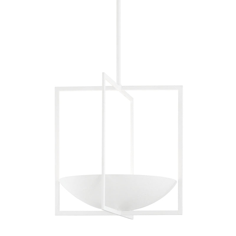 Troy Lighting - F1119-GSW - Six Light Pendant - Loki - Gesso White