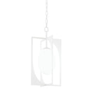 Troy Lighting - F1213-GSW - One Light Lantern - Enzo - Gesso White