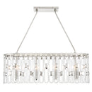 Eight Light Island Pendant<br /><span style="color:#4AB0CE;">Entrega: 4-10 dias en USA</span><br /><span style="color:#4AB0CE;font-size:60%;">PREGUNTE POR ENTREGA EN PANAMA</span><br />Collection: Charming<br />Finish: Polished Nickel