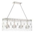 Eight Light Island Pendant<br /><span style="color:#4AB0CE;">Entrega: 4-10 dias en USA</span><br /><span style="color:#4AB0CE;font-size:60%;">PREGUNTE POR ENTREGA EN PANAMA</span><br />Collection: Charming<br />Finish: Polished Nickel