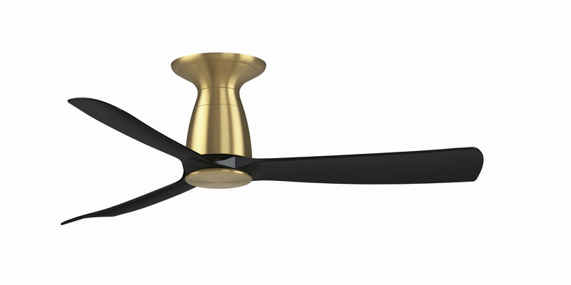 Fanimation - FPD8547BSBL - 44"Ceiling Fan - Kute 44 - Brushed Satin Brass