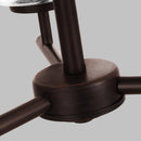 Generation Lighting - 31170-710 - Three Light Chandelier - Oslo - Bronze