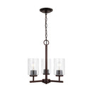 Three Light Chandelier<br /><span style="color:#4AB0CE;">Entrega: 4-10 dias en USA</span><br /><span style="color:#4AB0CE;font-size:60%;">PREGUNTE POR ENTREGA EN PANAMA</span><br />Collection: Oslo<br />Finish: Bronze