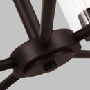 Generation Lighting - 31171-710 - Five Light Chandelier - Oslo - Bronze