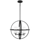 Three Light Chandelier<br /><span style="color:#4AB0CE;">Entrega: 4-10 dias en USA</span><br /><span style="color:#4AB0CE;font-size:60%;">PREGUNTE POR ENTREGA EN PANAMA</span><br />Collection: Alturas<br />Finish: Midnight Black