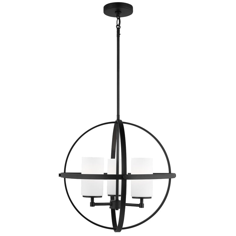 Three Light Chandelier<br /><span style="color:#4AB0CE;">Entrega: 4-10 dias en USA</span><br /><span style="color:#4AB0CE;font-size:60%;">PREGUNTE POR ENTREGA EN PANAMA</span><br />Collection: Alturas<br />Finish: Midnight Black