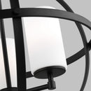 Three Light Chandelier<br /><span style="color:#4AB0CE;">Entrega: 4-10 dias en USA</span><br /><span style="color:#4AB0CE;font-size:60%;">PREGUNTE POR ENTREGA EN PANAMA</span><br />Collection: Alturas<br />Finish: Midnight Black