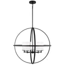 Five Light Chandelier<br /><span style="color:#4AB0CE;">Entrega: 4-10 dias en USA</span><br /><span style="color:#4AB0CE;font-size:60%;">PREGUNTE POR ENTREGA EN PANAMA</span><br />Collection: Alturas<br />Finish: Midnight Black