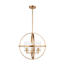 Three Light Chandelier<br /><span style="color:#4AB0CE;">Entrega: 4-10 dias en USA</span><br /><span style="color:#4AB0CE;font-size:60%;">PREGUNTE POR ENTREGA EN PANAMA</span><br />Collection: Alturas<br />Finish: Satin Brass
