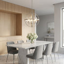 Generation Lighting - 3124673-962 - Three Light Chandelier - Alturas - Brushed Nickel