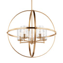 Five Light Chandelier<br /><span style="color:#4AB0CE;">Entrega: 4-10 dias en USA</span><br /><span style="color:#4AB0CE;font-size:60%;">PREGUNTE POR ENTREGA EN PANAMA</span><br />Collection: Alturas<br />Finish: Satin Brass