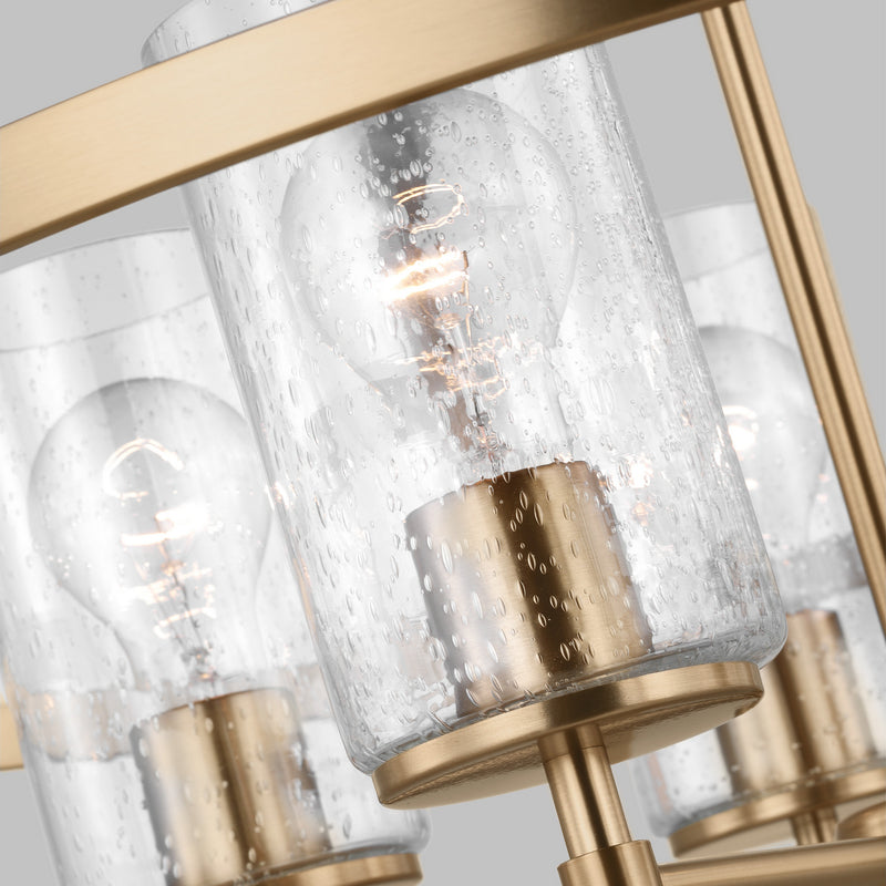 Generation Lighting - 3124675-848 - Five Light Chandelier - Alturas - Satin Brass