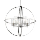 Five Light Chandelier<br /><span style="color:#4AB0CE;">Entrega: 4-10 dias en USA</span><br /><span style="color:#4AB0CE;font-size:60%;">PREGUNTE POR ENTREGA EN PANAMA</span><br />Collection: Alturas<br />Finish: Brushed Nickel