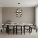 Generation Lighting - 3124679-112 - Nine Light Chandelier - Alturas - Midnight Black