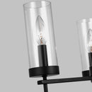 Three Light Chandelier<br /><span style="color:#4AB0CE;">Entrega: 4-10 dias en USA</span><br /><span style="color:#4AB0CE;font-size:60%;">PREGUNTE POR ENTREGA EN PANAMA</span><br />Collection: Zire<br />Finish: Midnight Black