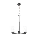 Three Light Chandelier<br /><span style="color:#4AB0CE;">Entrega: 4-10 dias en USA</span><br /><span style="color:#4AB0CE;font-size:60%;">PREGUNTE POR ENTREGA EN PANAMA</span><br />Collection: Zire<br />Finish: Midnight Black
