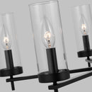 Five Light Chandelier<br /><span style="color:#4AB0CE;">Entrega: 2-3 semanas en USA</span><br /><span style="color:#4AB0CE;font-size:60%;">PREGUNTE POR ENTREGA EN PANAMA</span><br />Collection: Zire<br />Finish: Midnight Black