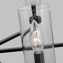 Nine Light Chandelier<br /><span style="color:#4AB0CE;">Entrega: 7-8 semanas en USA</span><br /><span style="color:#4AB0CE;font-size:60%;">PREGUNTE POR ENTREGA EN PANAMA</span><br />Collection: Zire<br />Finish: Midnight Black