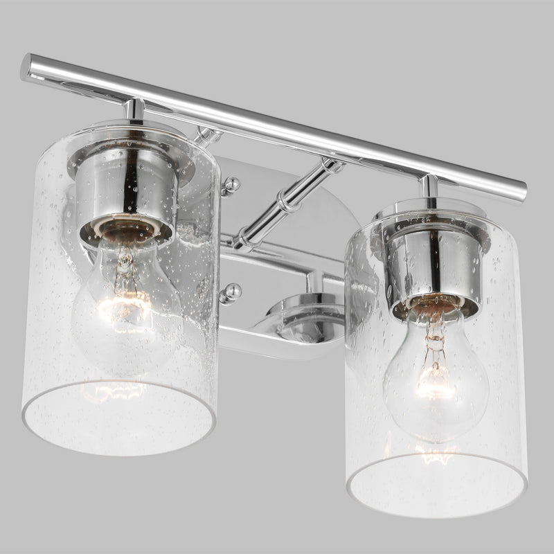 Generation Lighting - 41171-05 - Two Light Wall / Bath - Oslo - Chrome