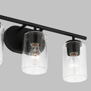 Generation Lighting - 41172-112 - Three Light Wall / Bath - Oslo - Midnight Black