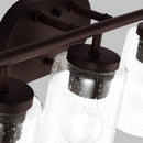 Three Light Wall / Bath<br /><span style="color:#4AB0CE;">Entrega: 4-10 dias en USA</span><br /><span style="color:#4AB0CE;font-size:60%;">PREGUNTE POR ENTREGA EN PANAMA</span><br />Collection: Oslo<br />Finish: Bronze