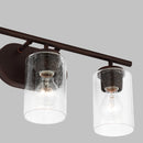 Generation Lighting - 41172-710 - Three Light Wall / Bath - Oslo - Bronze