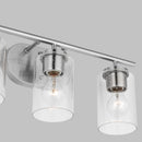 Generation Lighting - 41172-962 - Three Light Wall / Bath - Oslo - Brushed Nickel