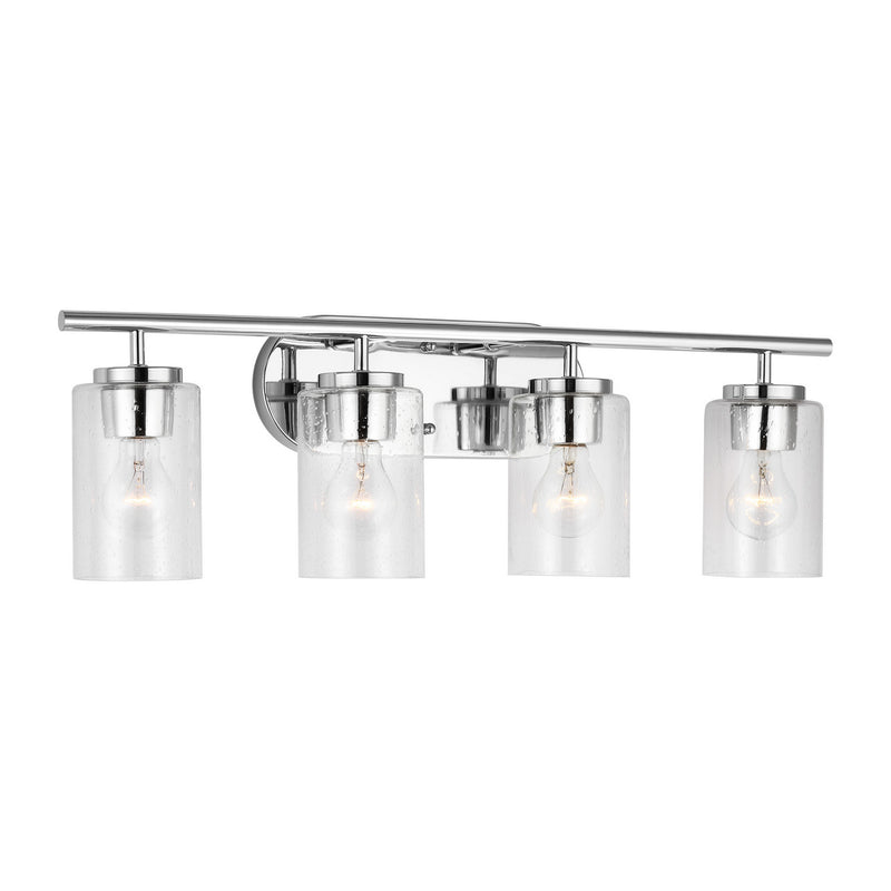 Four Light Wall / Bath<br /><span style="color:#4AB0CE;">Entrega: 4-10 dias en USA</span><br /><span style="color:#4AB0CE;font-size:60%;">PREGUNTE POR ENTREGA EN PANAMA</span><br />Collection: Oslo<br />Finish: Chrome