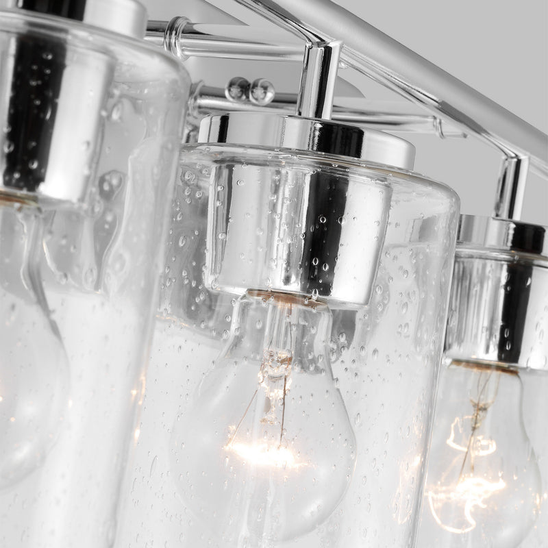 Four Light Wall / Bath<br /><span style="color:#4AB0CE;">Entrega: 4-10 dias en USA</span><br /><span style="color:#4AB0CE;font-size:60%;">PREGUNTE POR ENTREGA EN PANAMA</span><br />Collection: Oslo<br />Finish: Chrome
