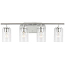 Four Light Wall / Bath<br /><span style="color:#4AB0CE;">Entrega: 4-10 dias en USA</span><br /><span style="color:#4AB0CE;font-size:60%;">PREGUNTE POR ENTREGA EN PANAMA</span><br />Collection: Oslo<br />Finish: Chrome